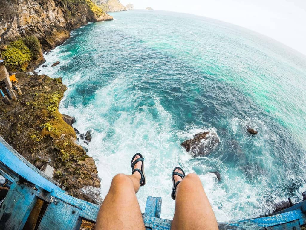 nusa penida peguyangan waterfall