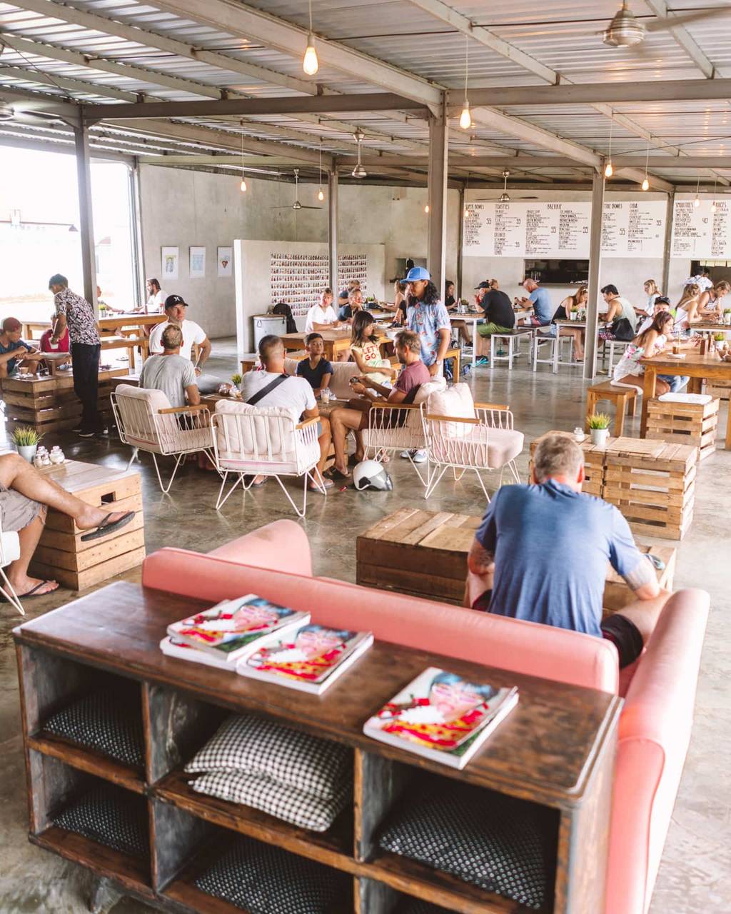best restaurants canggu crate cafe