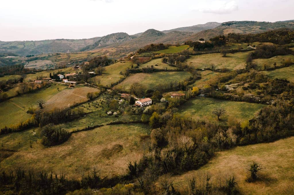 road trip toscaans landschap
