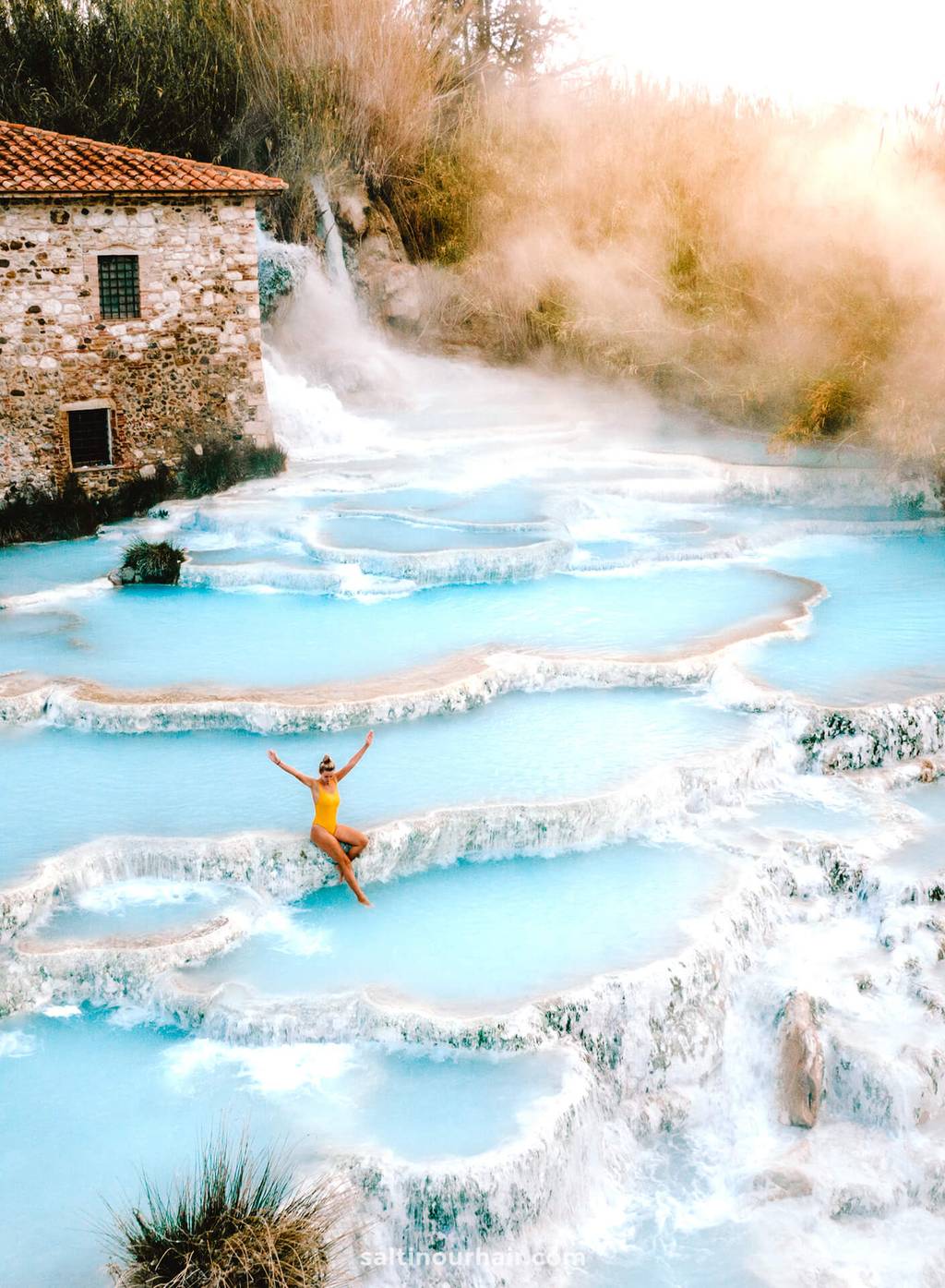 Saturnia Toscane road trip
