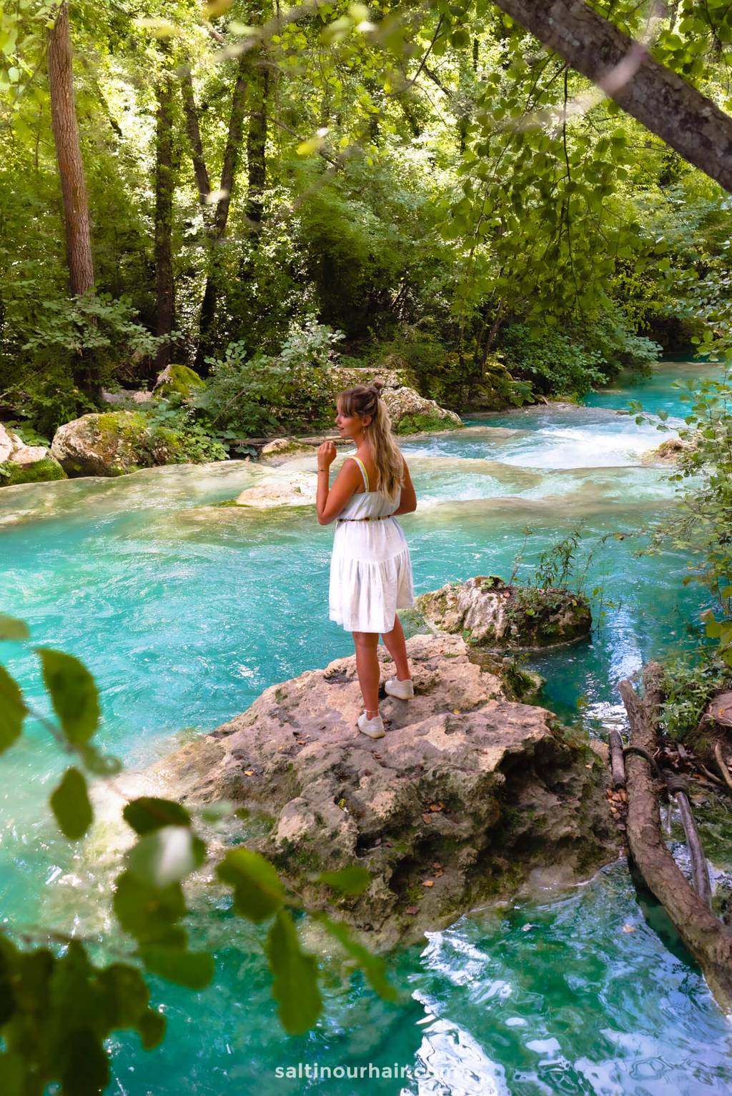 Elsa Trail waterval Toscane itali&euml;