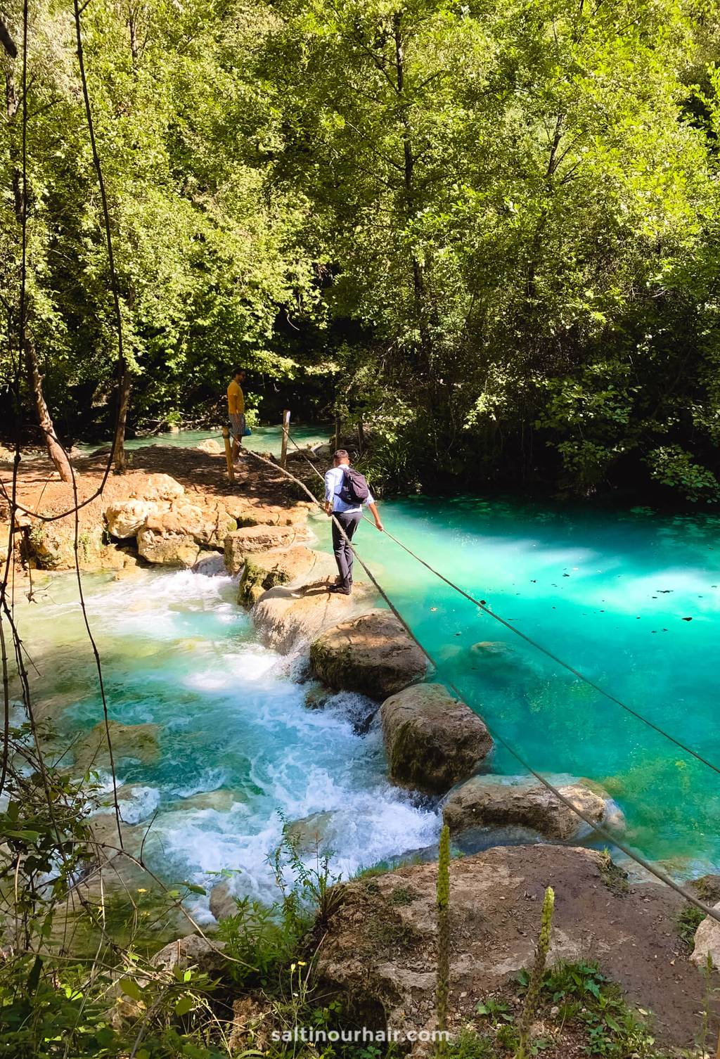 Elsa Trail waterval Toscane itali&euml;