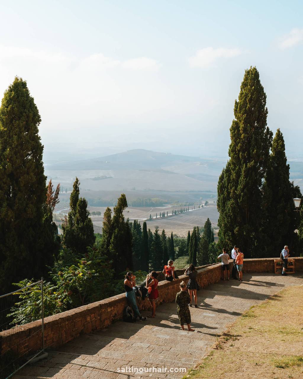 pienza itali&euml; heuvels toscane
