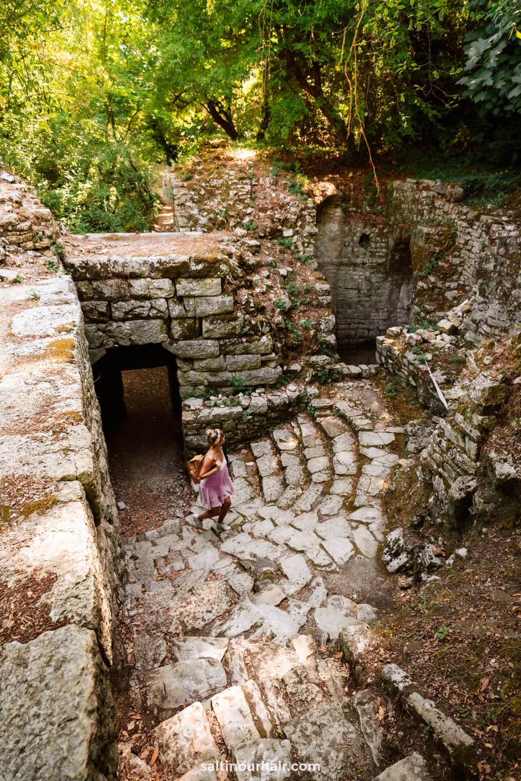 albani&euml; reisroute butrint nationaal park