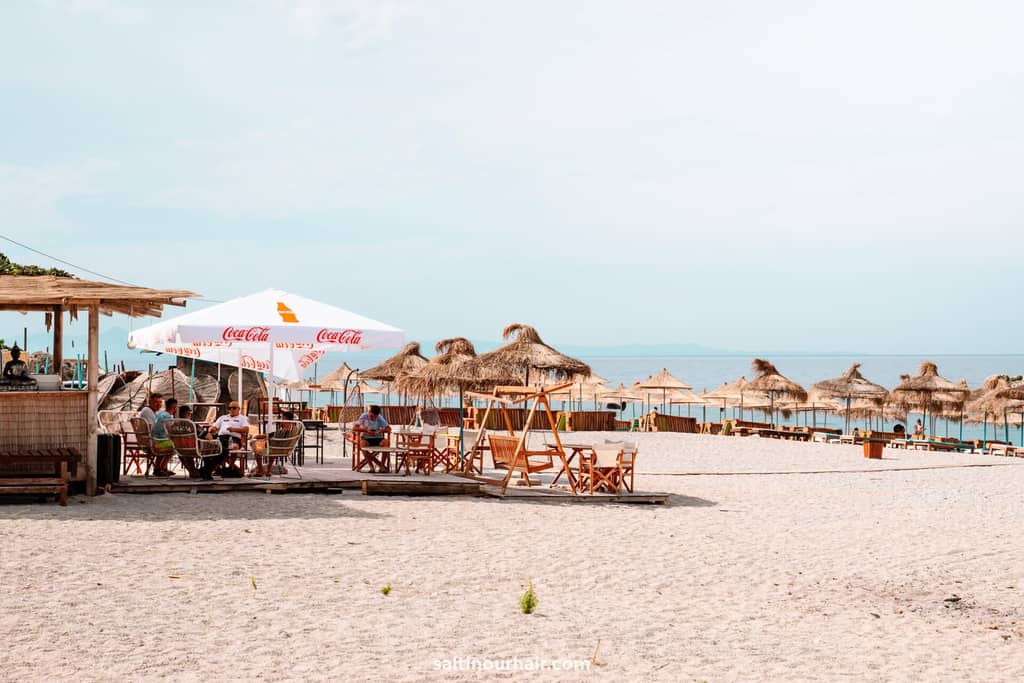 stranden himare albani&euml;