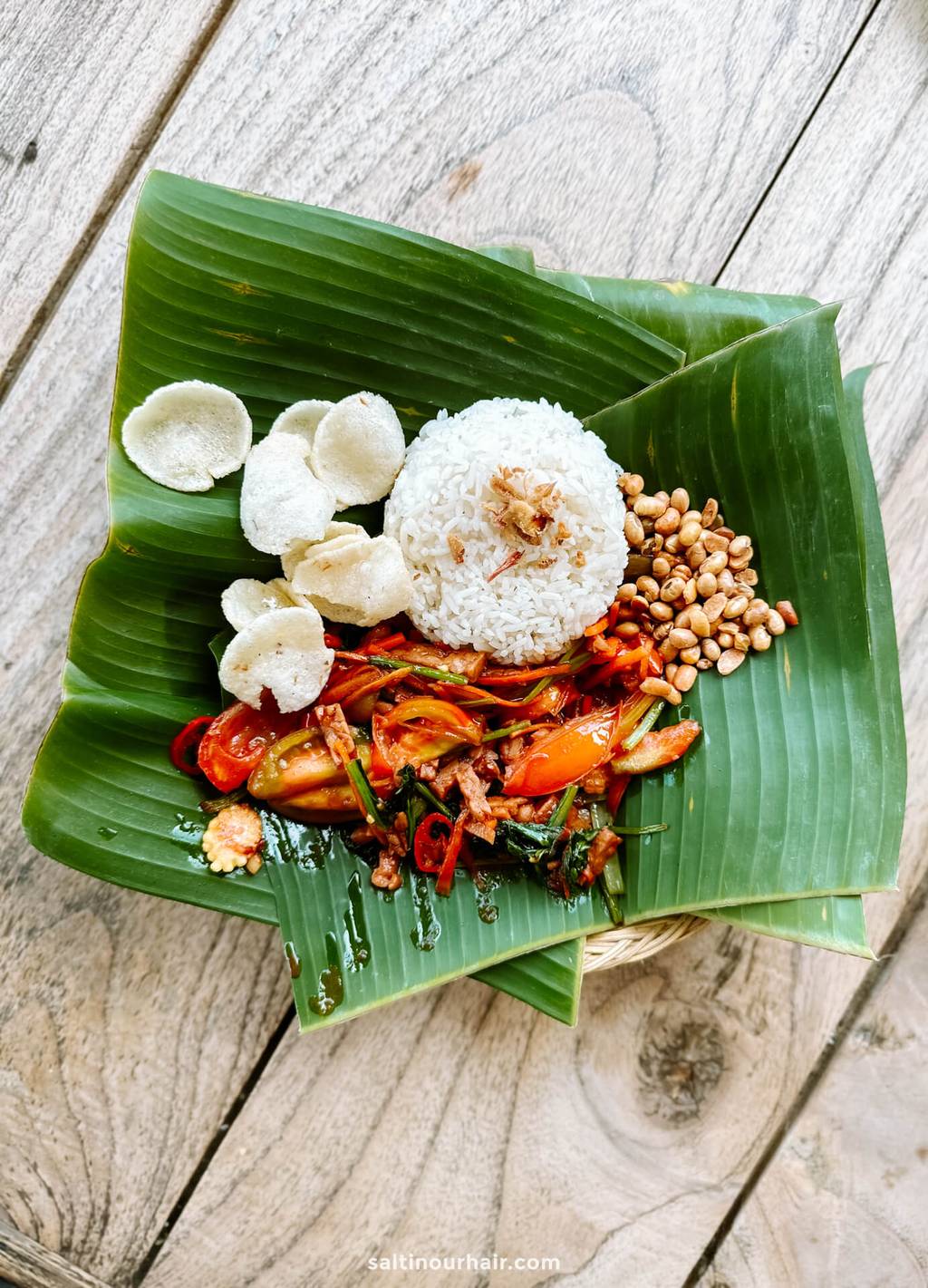 balinese food nasi campur