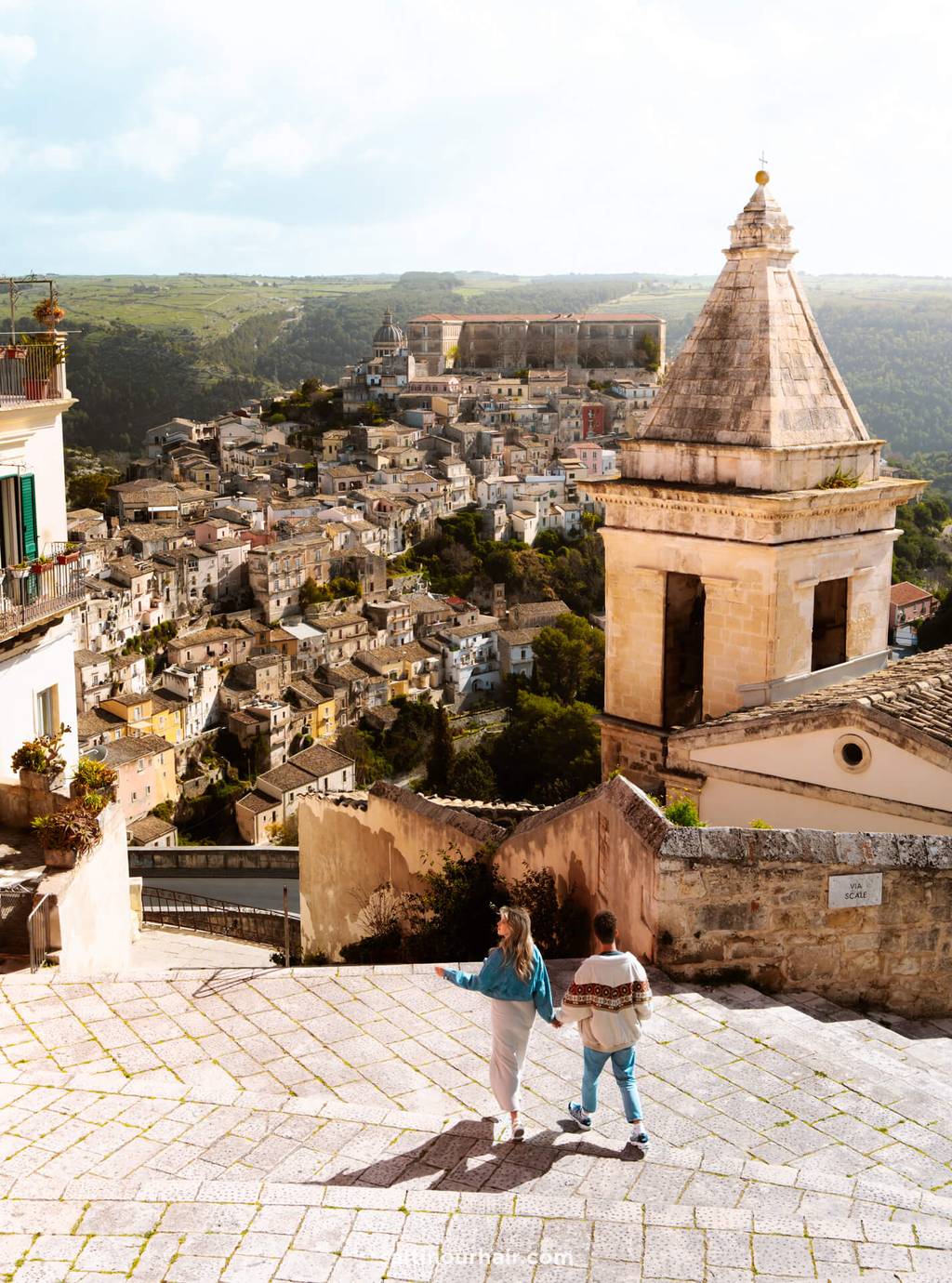 roadtrip sicili&euml; ragusa uitzichtspunt