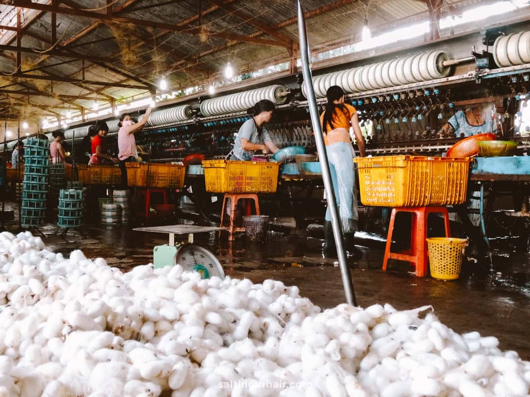 vietnam motorbike cotton factory