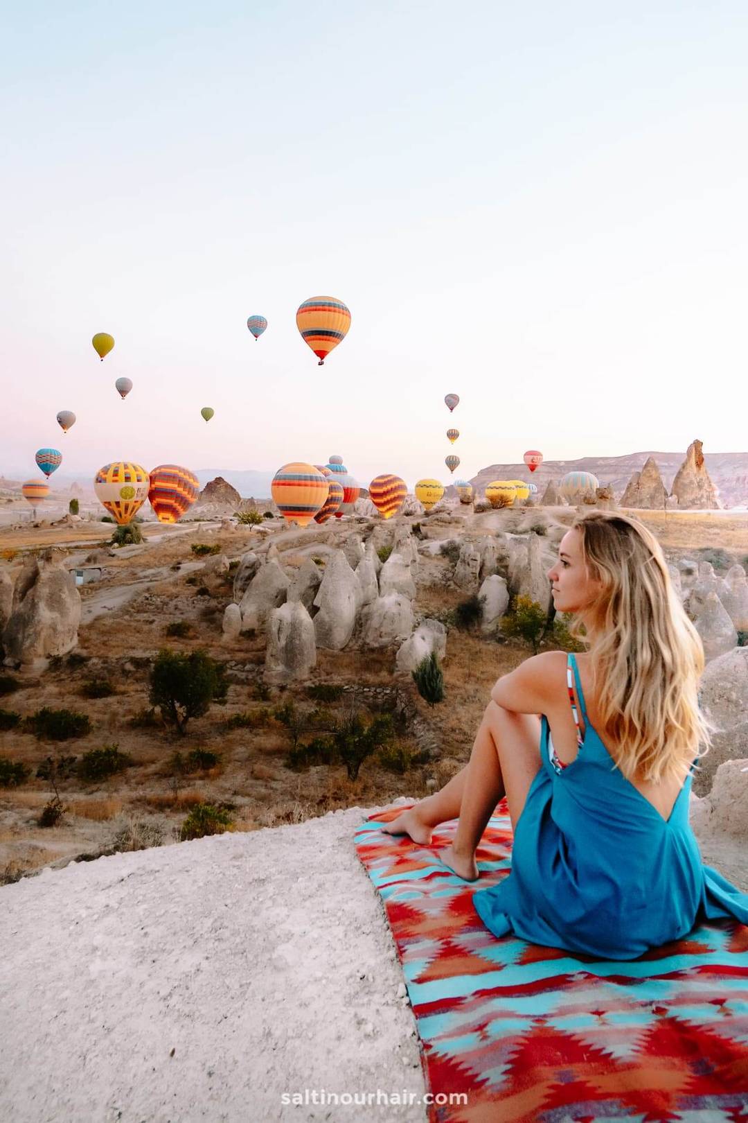 cappadocia turkey best viewpoint hot air balloon