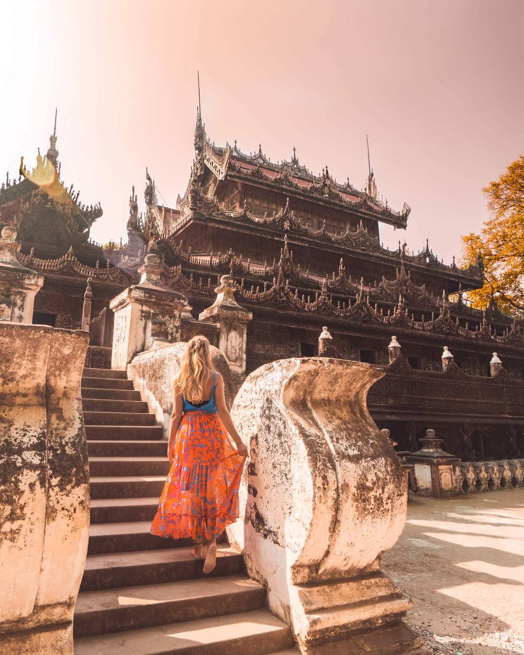 Things to do Mandalay Myanmar Shwenandaw Monastery