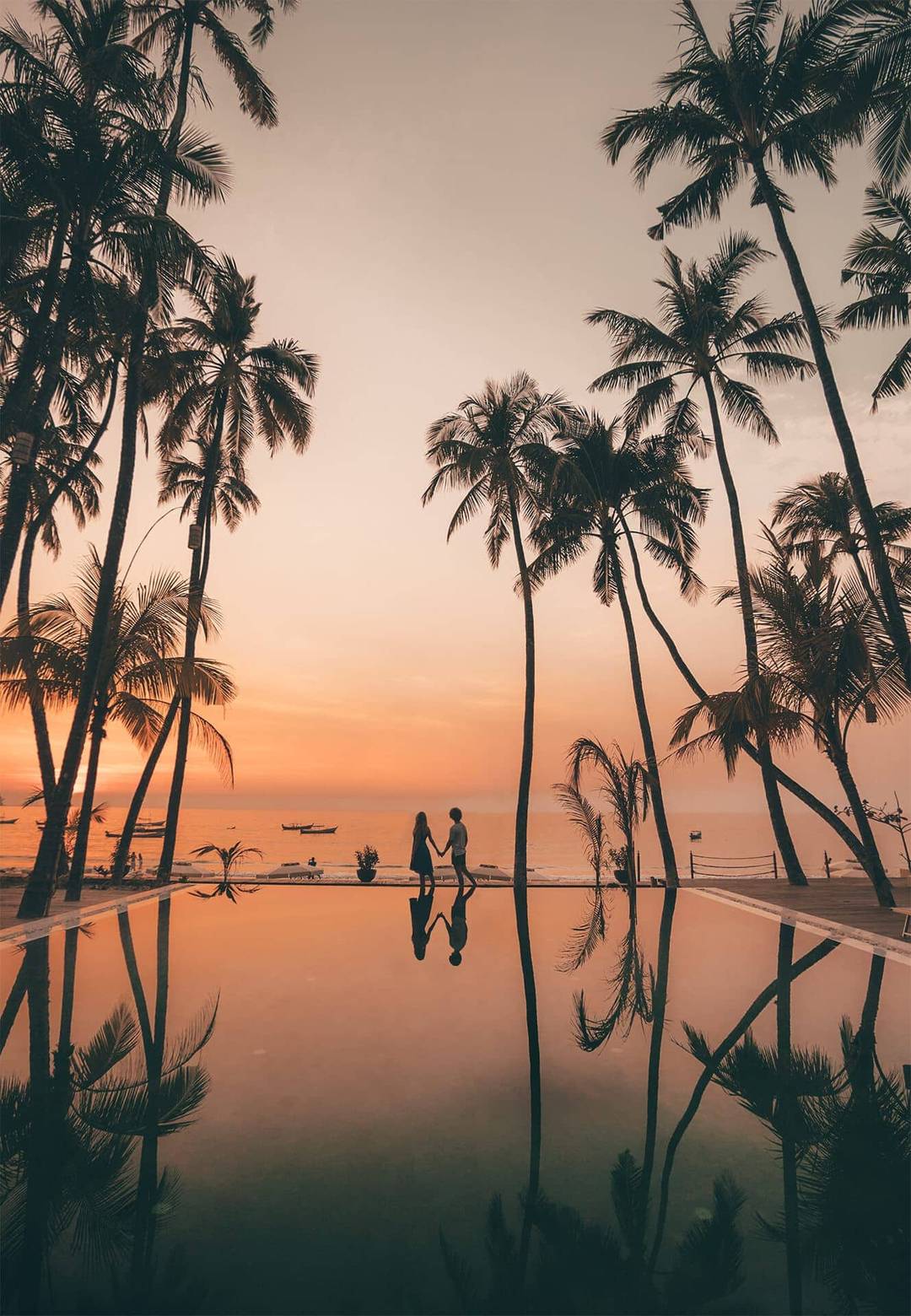 ngapali most beautiful beach sunset pool