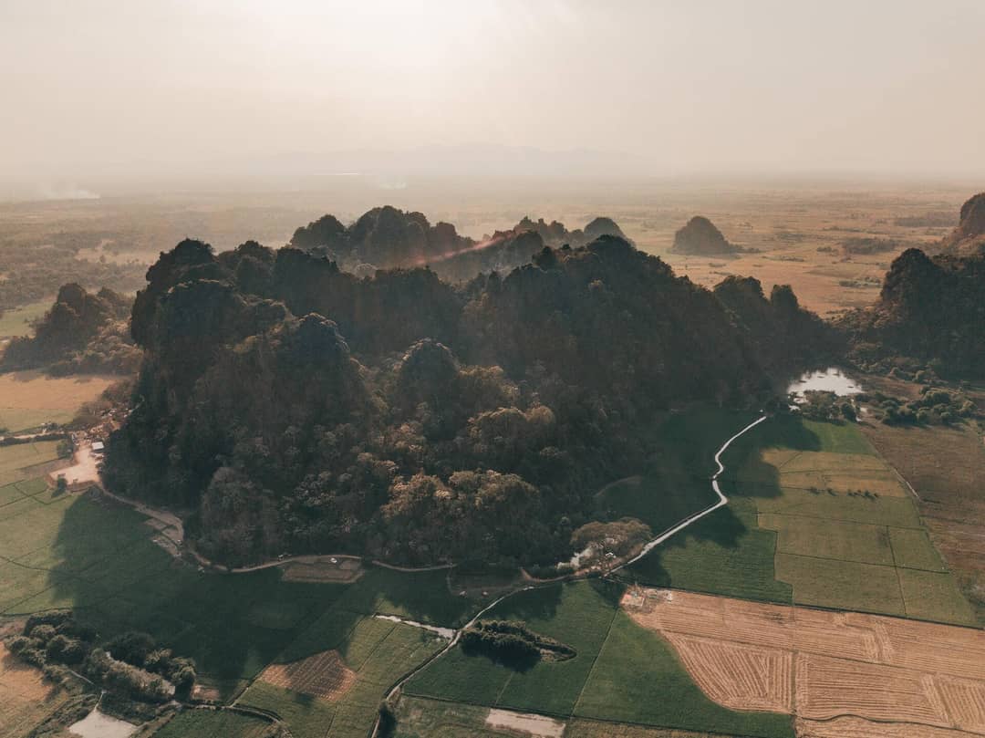 things to do Hpa An myanmar Saddar cave drone
