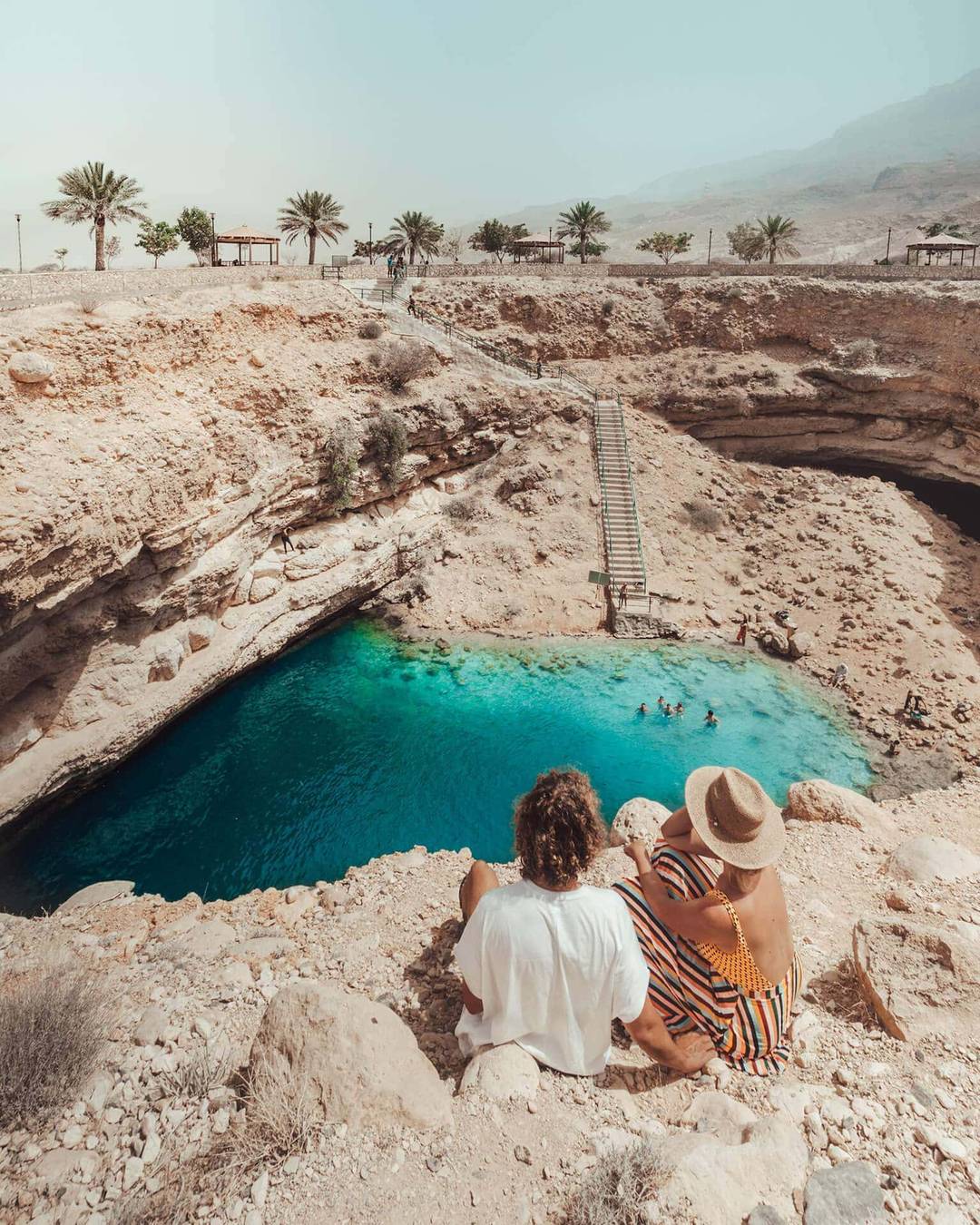 things to do in oman bimmah sinkhole