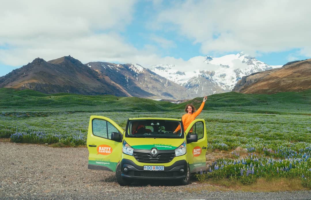 iceland route guide camper van