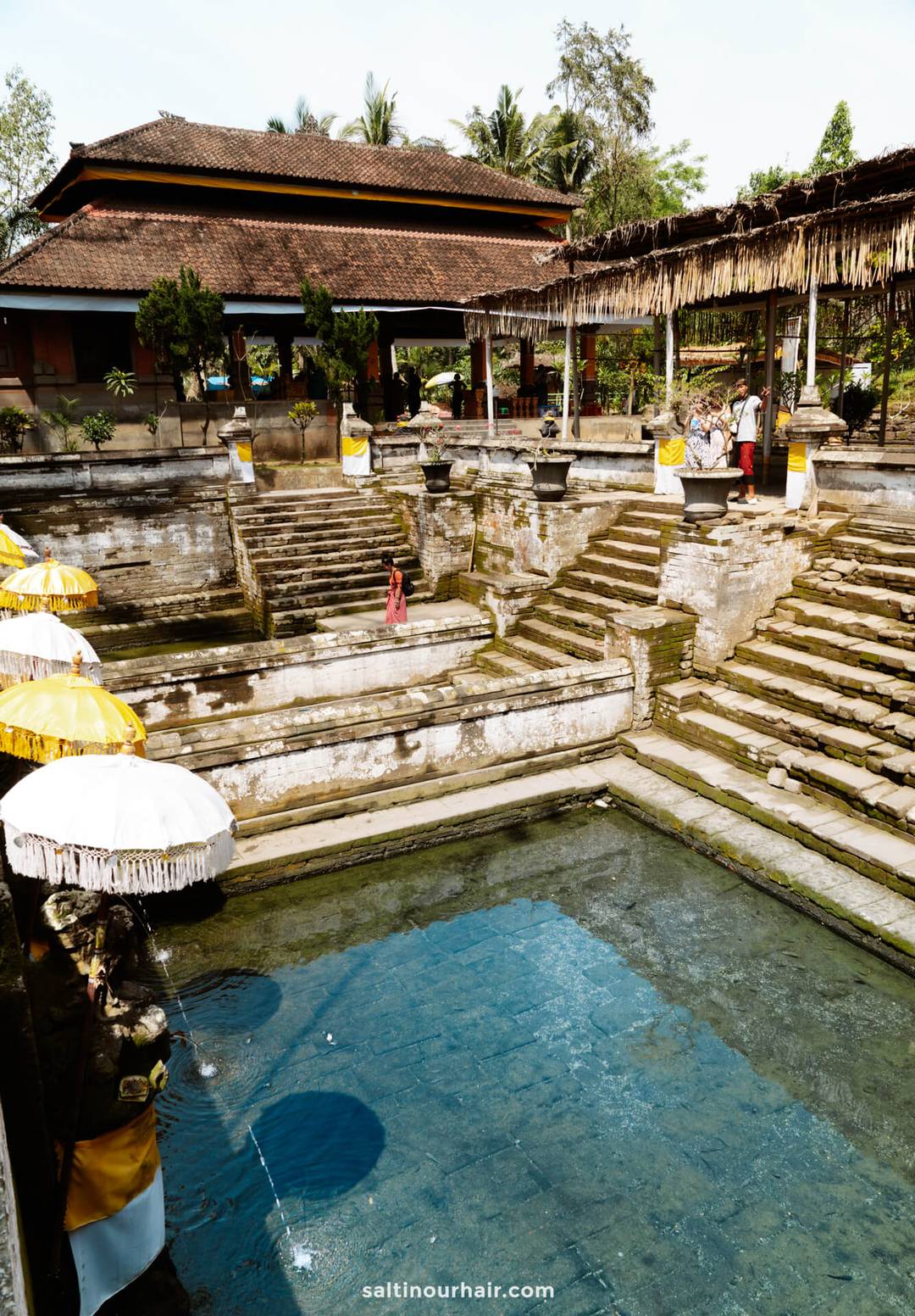 Goa Gajah Elephant Cave water