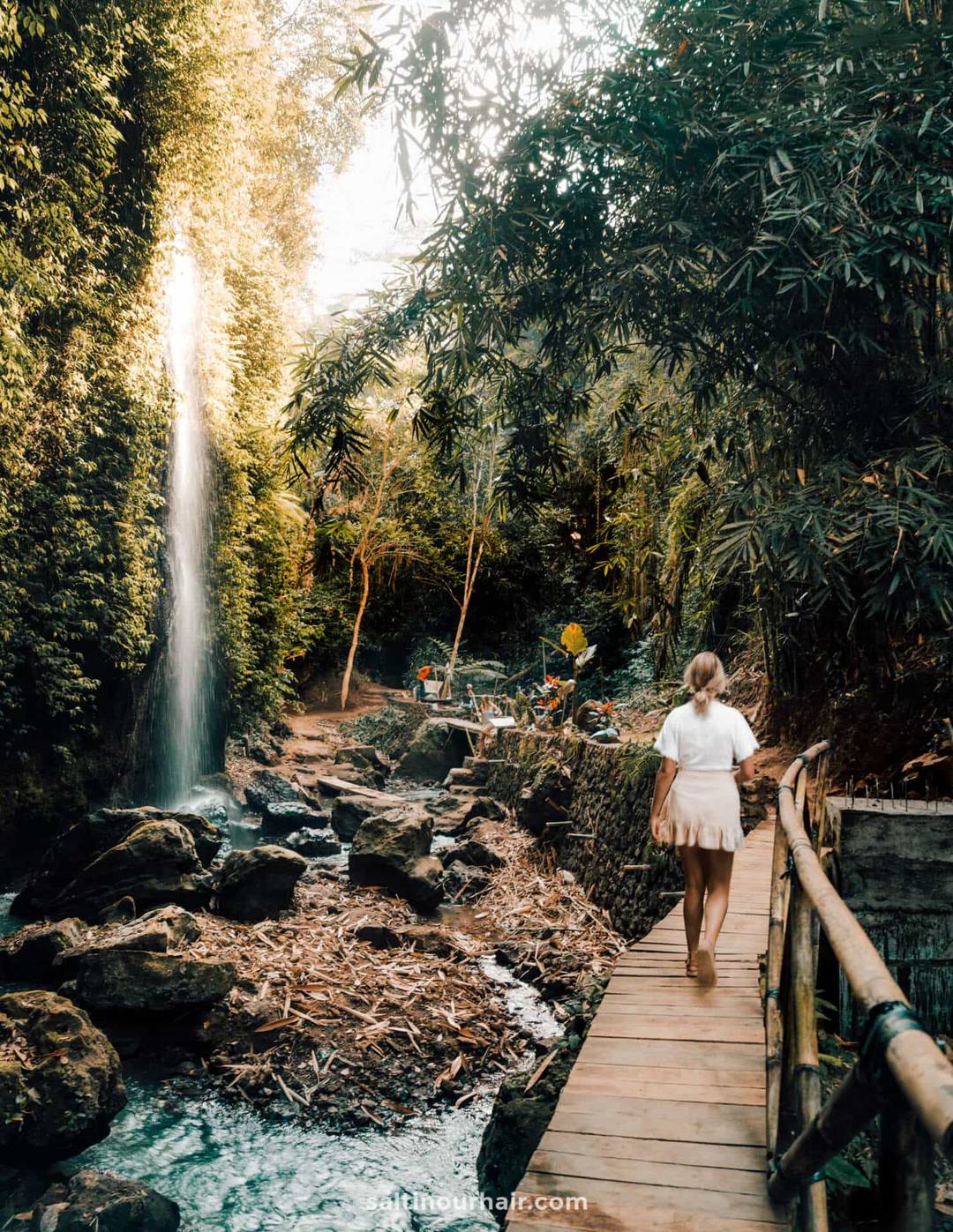 Tibumana Waterfall route