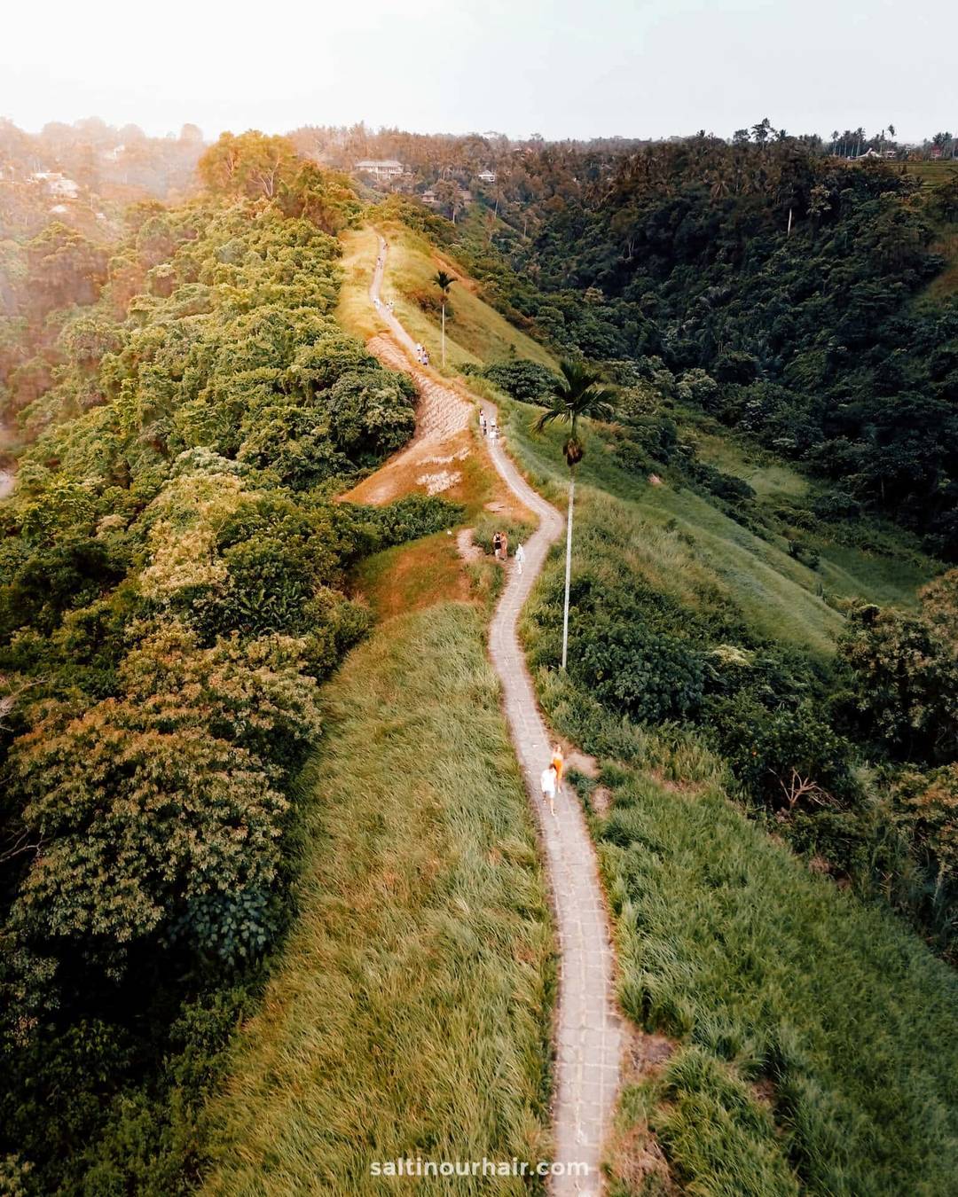 things to do ubud ridge walk drone