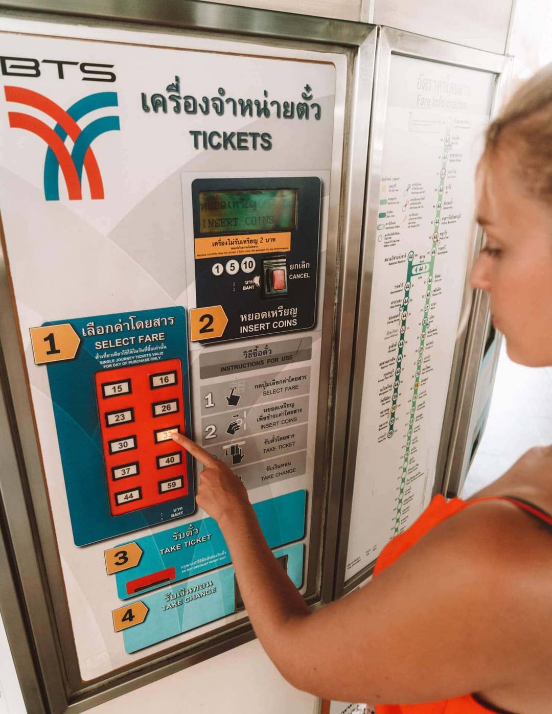 dingen om te doen bangkok bts-ticket