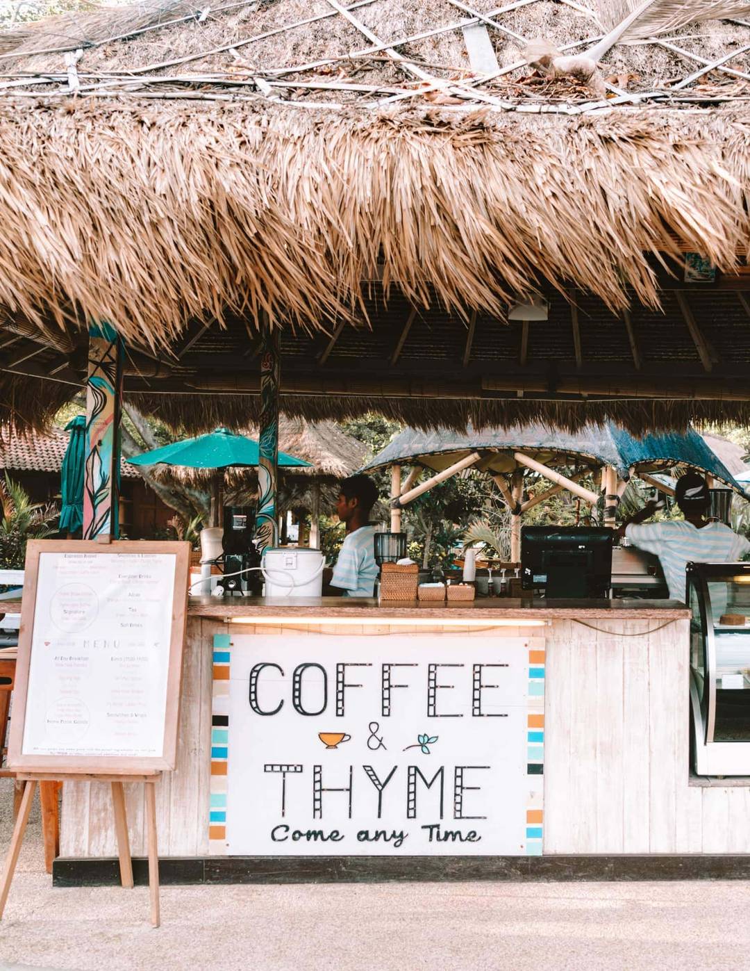 things to do gili air coffee
