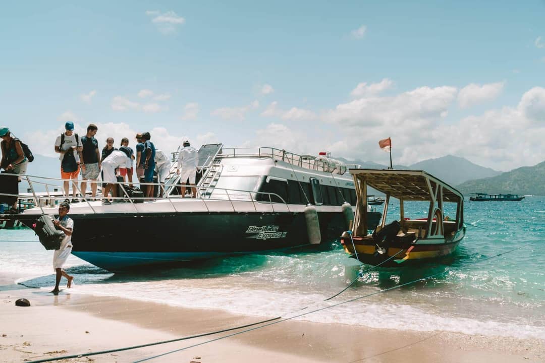 things to do gili air ferry fast boat