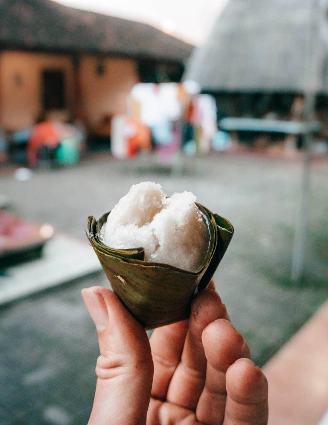 bali stay with locals snack