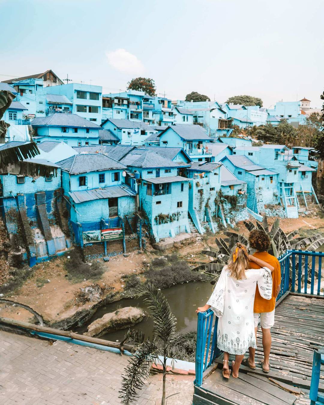 indonesia route java bali flores blue village malang