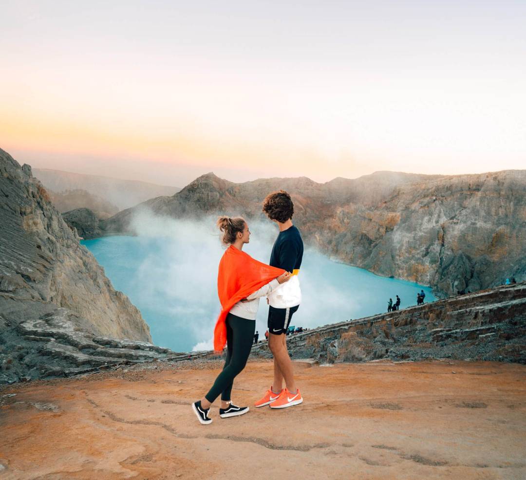 indonesia route java bali flores ijen sunrise