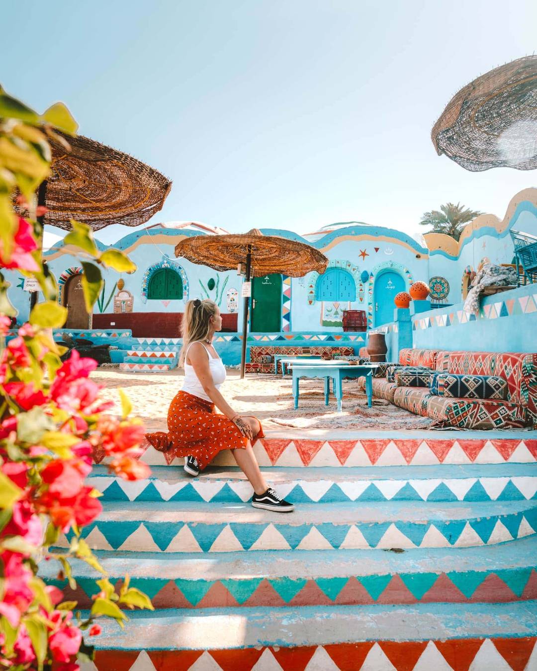 nubisch dorp egypte restaurant
