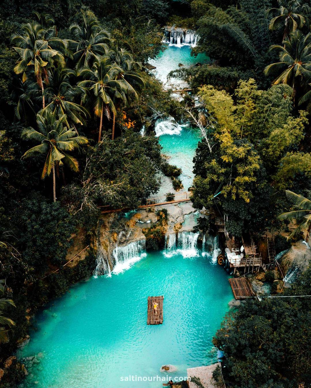 philippines travel guide siquijor cambugahay waterfalls