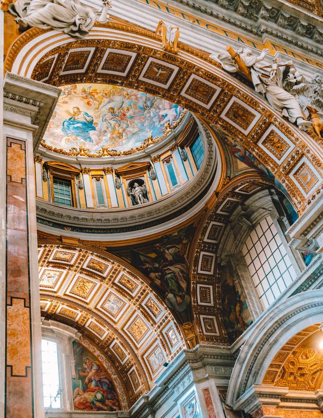doen in rome itali&euml; Sint-Pietersbasiliek