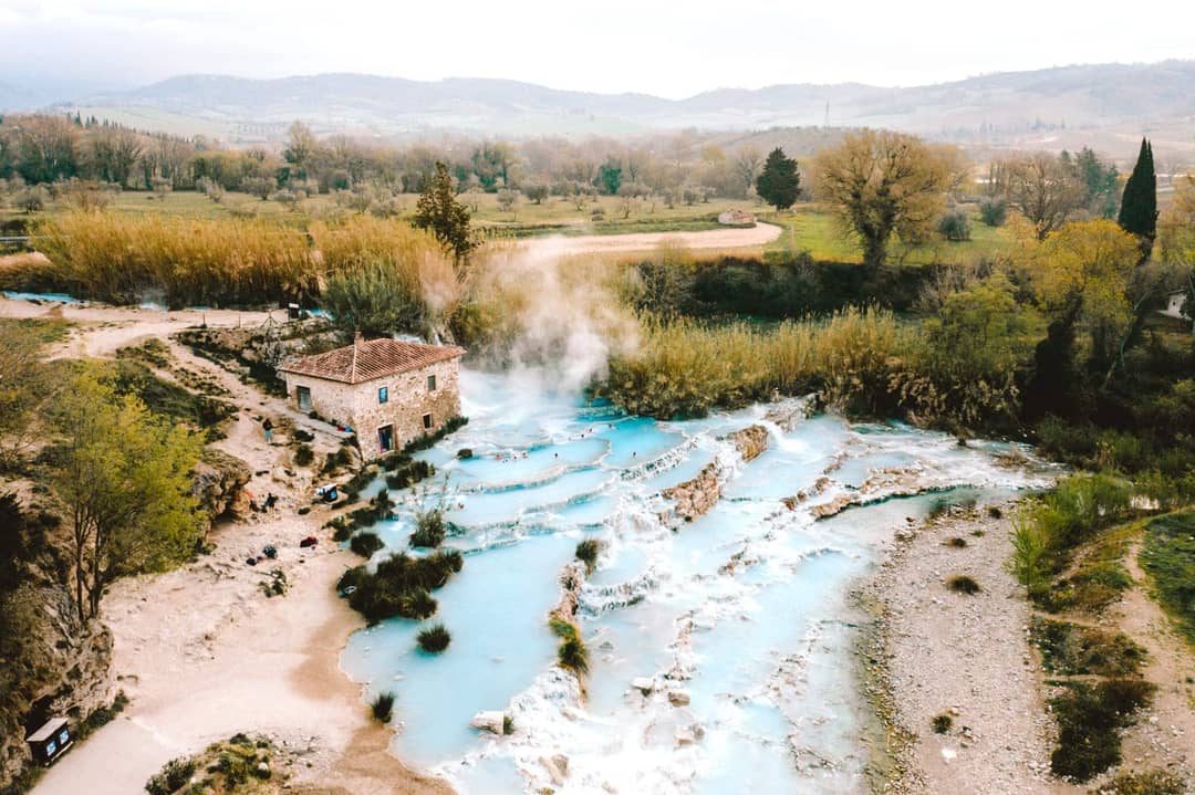saturnia hot pools italy