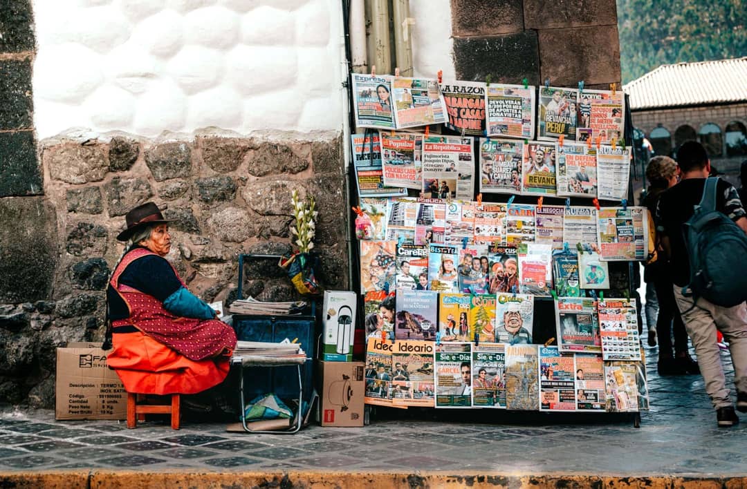 Cusco straten lokaal