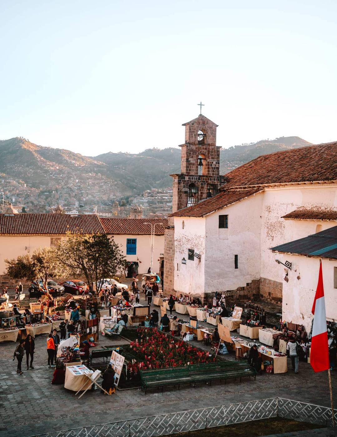 cusco peru san blas gebied
