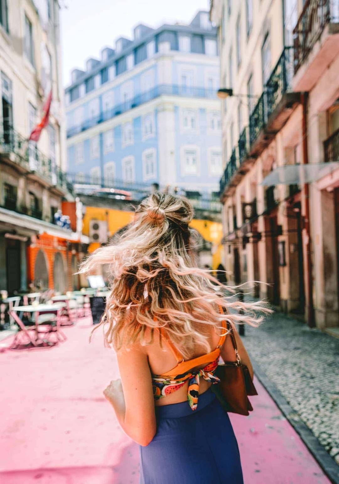 pink street