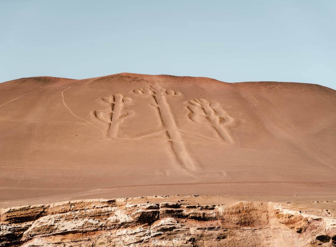Kroonluchter Ballestas Eilanden paracas Peru