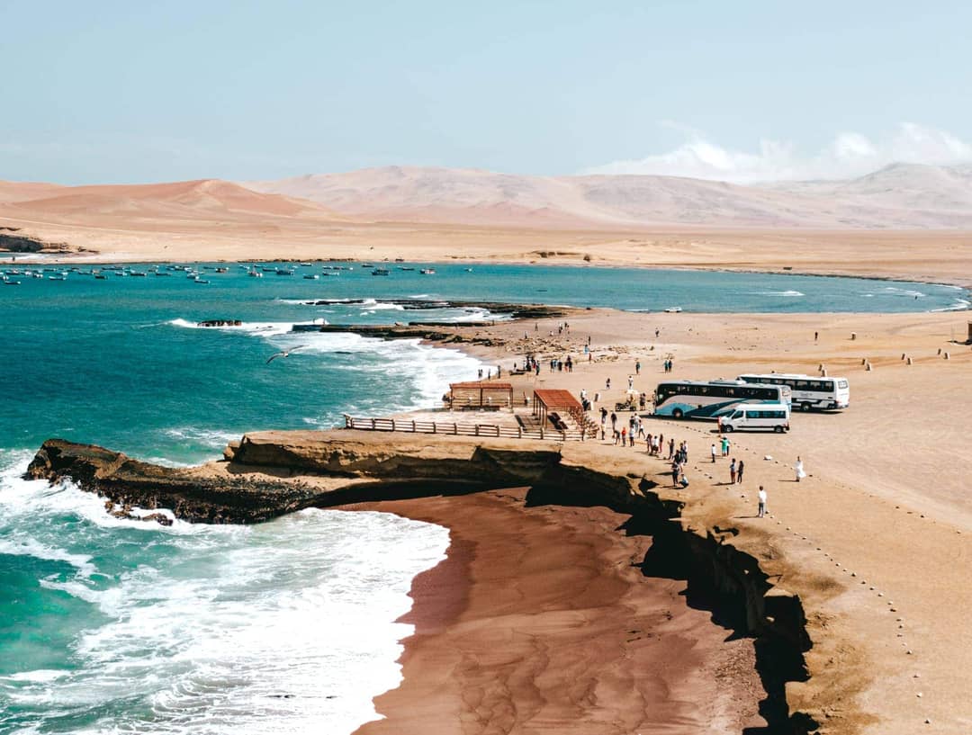 paracas peru vervoer
