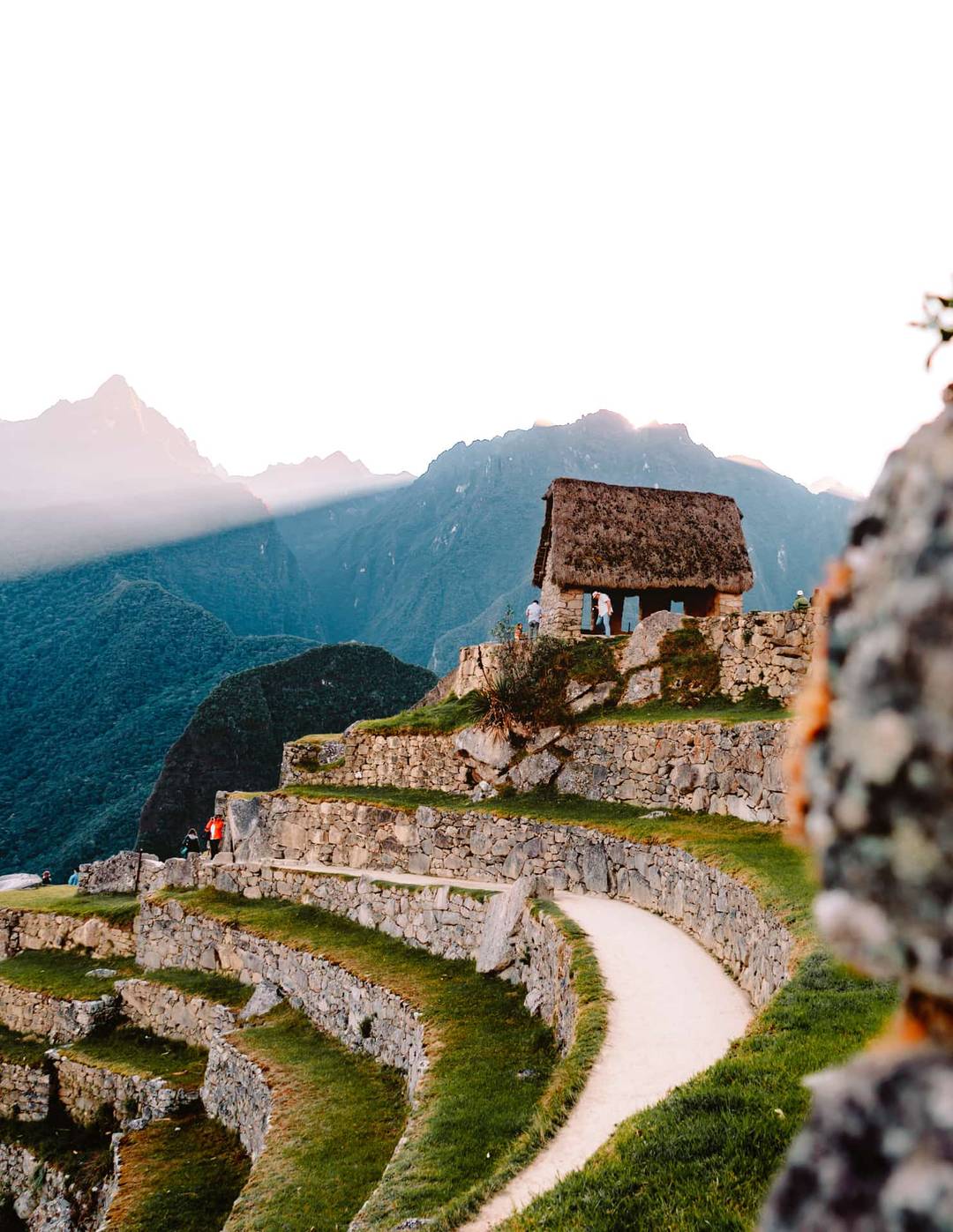 machu picchu peru sunrise