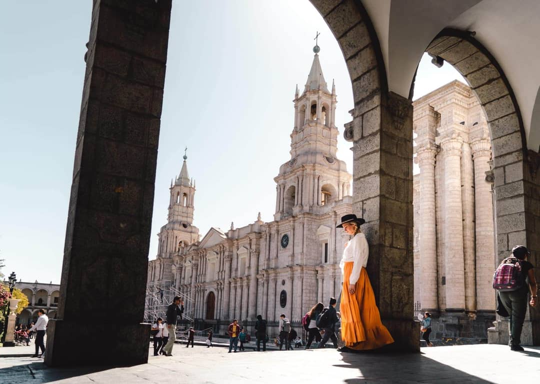 peru travel guide arequipa Plaza de Armas