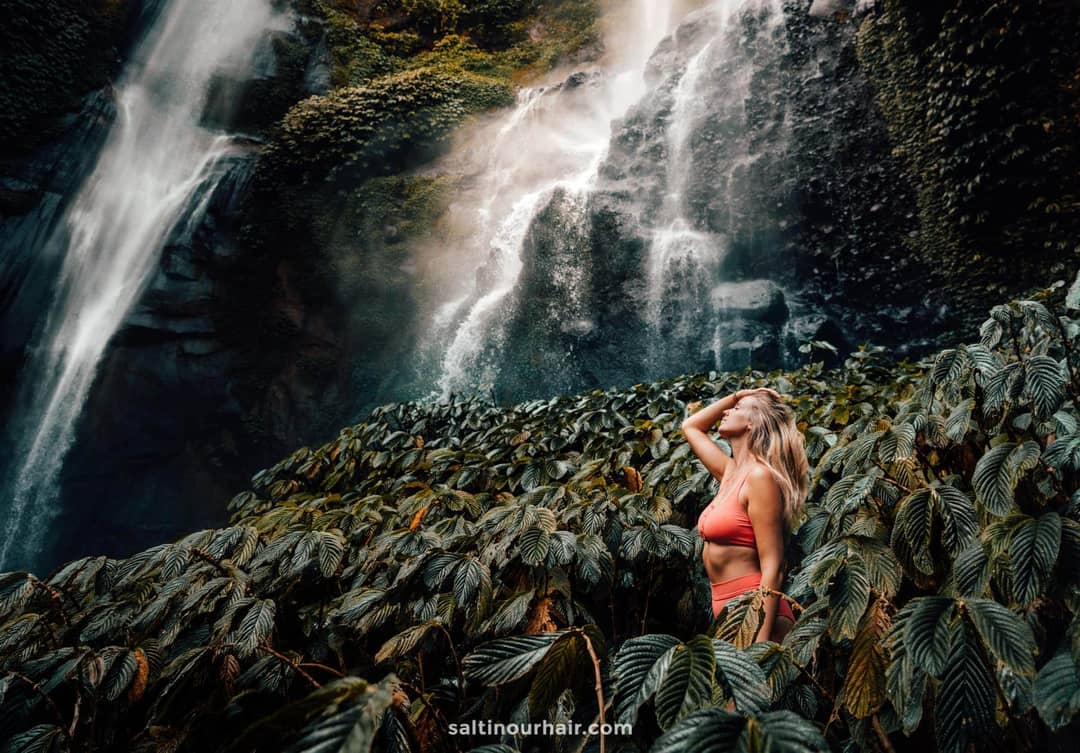 most beautiful waterfall bali