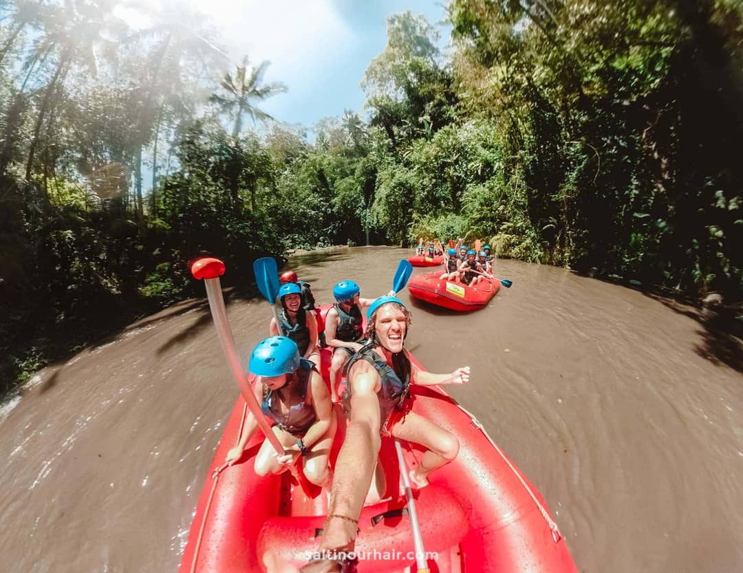 things to do ubud white water rafting