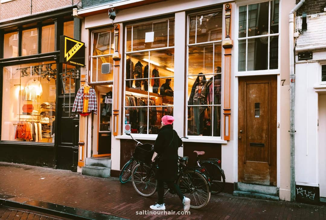 best vintage shopping amsterdam zipper