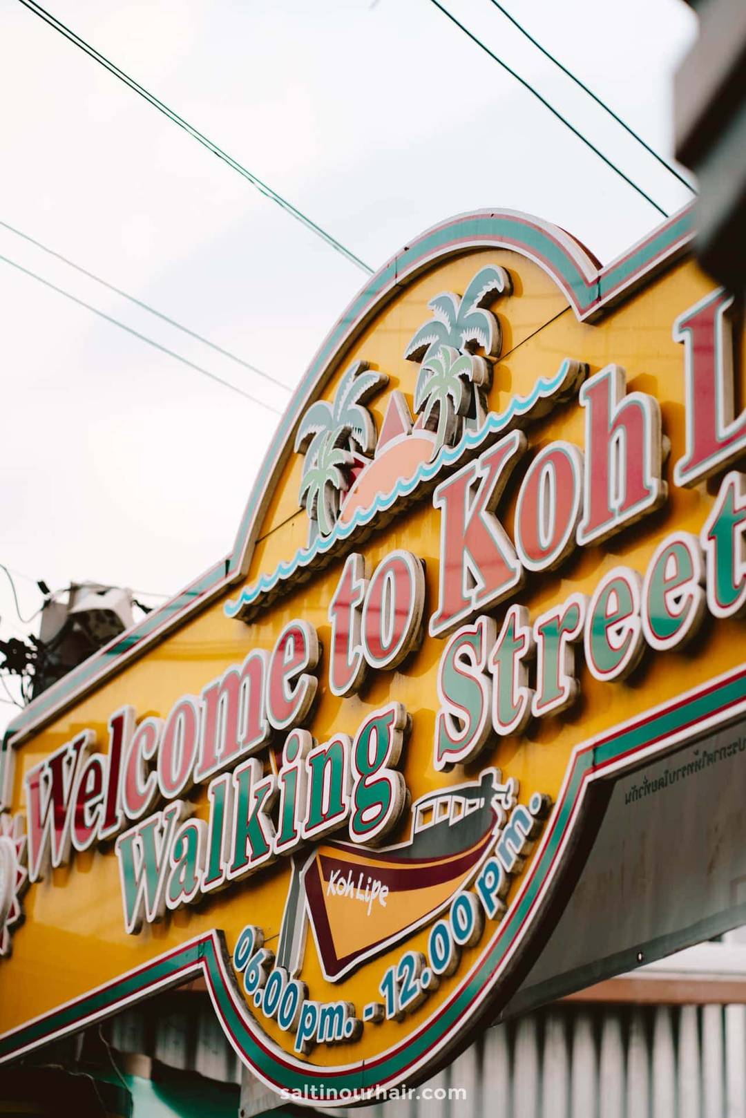 wandelstraat Koh Lipe