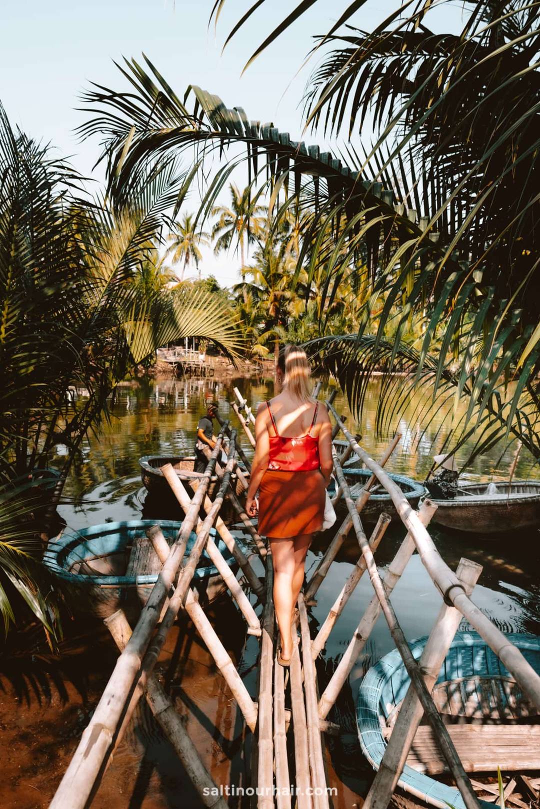 hoi an dingen om te doen mandjesboot