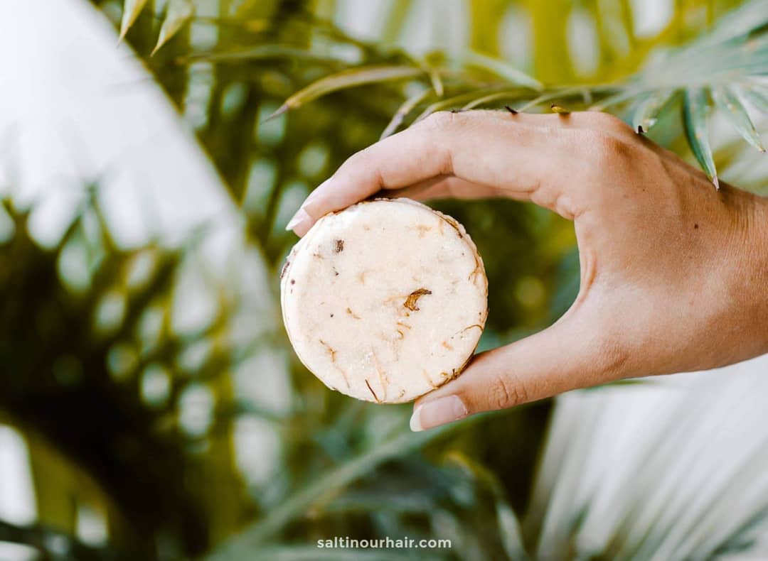 sustainable travel shampoo bar