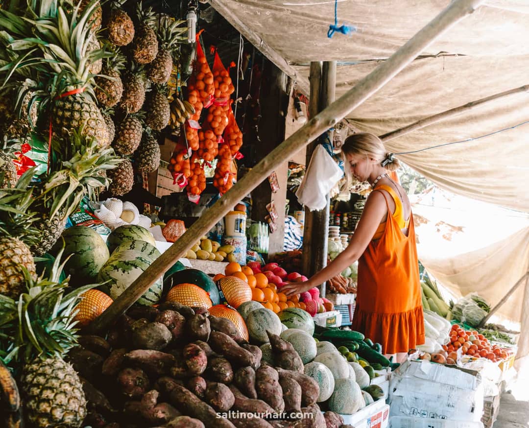 sustainable travel shop local