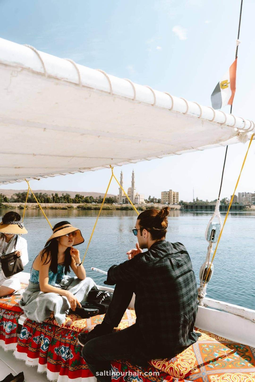 luxor egypt Felucca boat ride