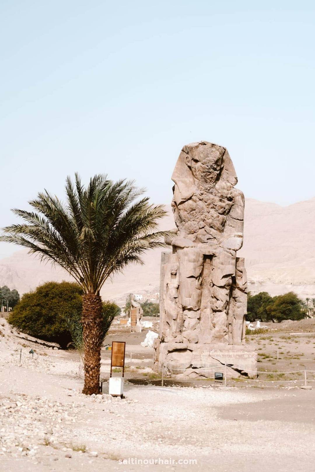 luxor travel guide Colossi of Memnon