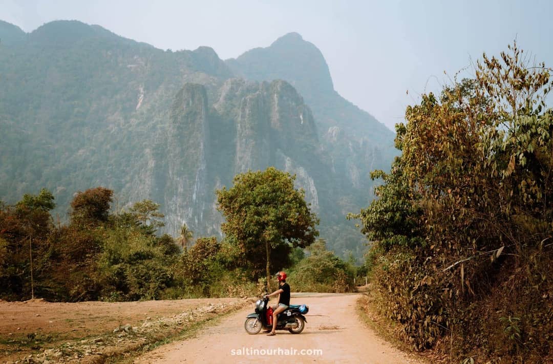 huur motor vang vieng