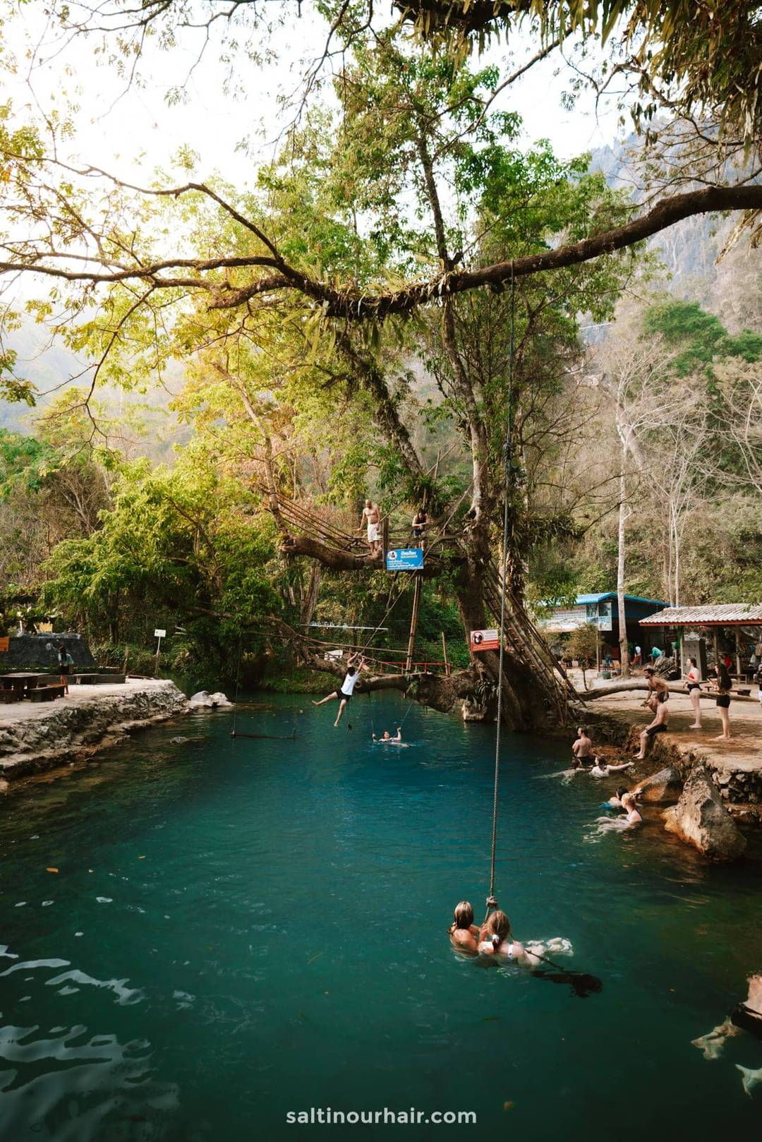 vang vieng gids Blue Lagoon 1