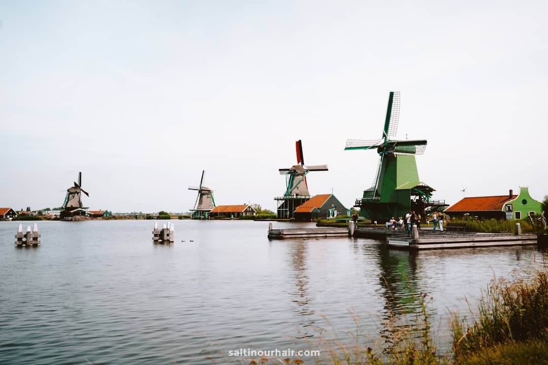 zaanse schans windmills